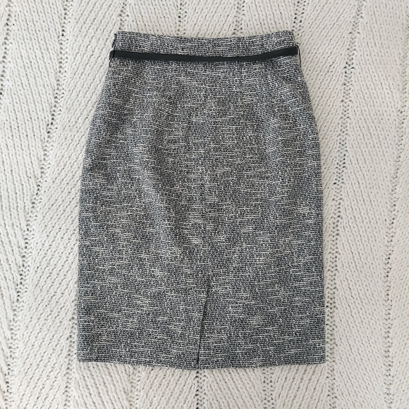 CLASSIQUES ENTIER High Waist Belted Pencil Skirt 4 - Picture 4 of 7